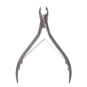 High Quality Custom Logo Round Cuticle Nippers Extra Sharp Stainless Steel <b>Nail</b> <b>Clippers</b> Manicure Scissors with Straight Blade - Product Image 2