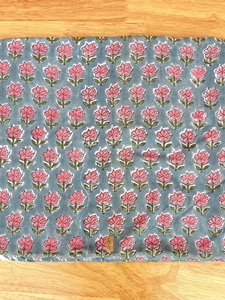 Wooden Block Technic Made Hand Block Print Fabric Cotton Natural Quilting Fabric Dressmacking Fabric - Product Image 6