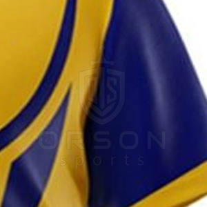 Conjunto de uniforme de rugby para hombre de alta calidad hecho en fábrica con logotipo personalizado impreso diseño transpirable de secado rápido Material de poliéster 100% - Product Image 6