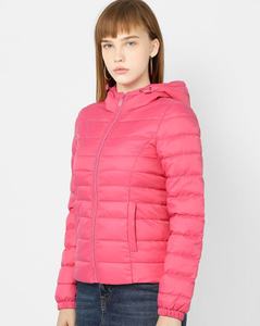 Ropa de mujer 100% chaquetas de poliéster para mujer invierno manga larga chaquetas de mujer nuevo personalizado su propia chaqueta de bombardero comodidad - Product Image 4