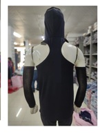 Gilet à capuche confortable, respirant et durable NS pour la gym, toutes tailles, accessoires d'équipement de fitness