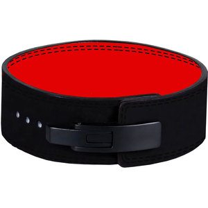 Ceinture de musculation à levier en nylon/coton/polyester/EVA antidérapante personnalisable pour squats, soulevés de terre et musculation - Product Image 1