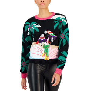 Maglione da Donna IoT Juniors con Paillettes e Ricami, Design con Chiusura a Gancio - Product Image 1