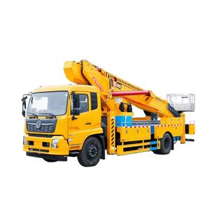 Camión Plataforma Elevadora Manual Diésel Usado, Telescópica de 24M, 4x2, para Operaciones en Altura - Product Image 1