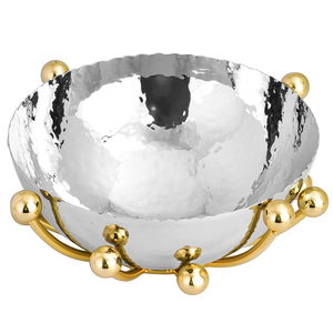 <b>Stainless</b> <b>Steel</b> <b>Bowl</b> Hammered Design Crafts Wholesale Top Price <b>Stainless</b> <b>Steel</b> Serving <b>Bowl</b> - Product Image 1