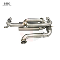 Système d'échappement Catback Valvetronic en acier inoxydable poli miroir SDO Performance pour Lotus Emira 2.0T 2021+ avec silencieux