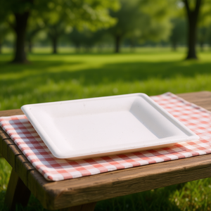 Assiette carrée jetable 210 - Product Image 3