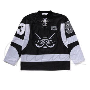 Nouveauté, maillot de hockey sur glace confortable, sur mesure, respirant, séchage rapide, 100% polyester, couleurs personnalisées, logo, vêtements d'équipe, sport - Product Image 5