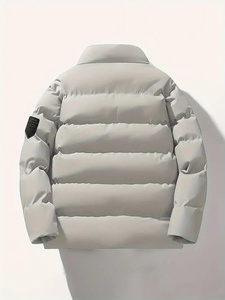 Chaqueta bomber de cuero personalizada directa de fábrica para hombre, transpirable e impermeable, estilo Hip Hop para invierno, precio al por mayor - Product Image 5