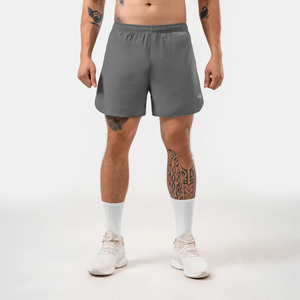 Pantalones cortos elásticos de correr para hombre OEM - Product Image 1