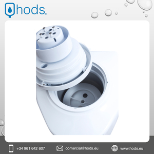 Dispensador de agua fría y caliente independiente con compresor de potencial Elegance White para uso comercial - Product Image 5
