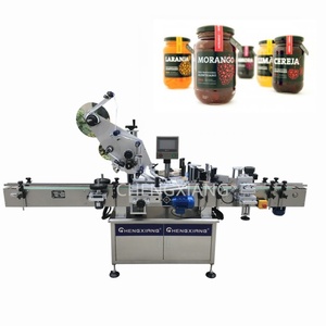 Machine d'étiquetage automatique à grande vitesse à grande vitesse électrique à commande tactile en acier inoxydable nourriture boisson produits chimiques papier bois - Product Image 1