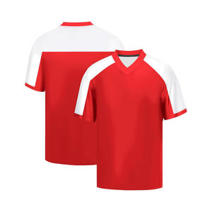 Camiseta de Fútbol Personalizable 100% Poliéster de Secado Rápido, Popular Camiseta de Fútbol con Logotipo Frontal, Servicio OEM Disponible - Product Image 3