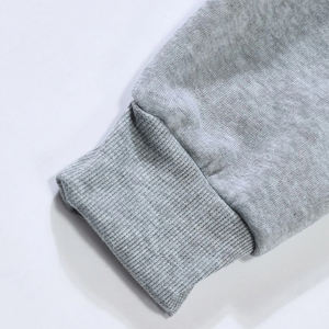 Sudadera con capucha unisex de algodón y poliéster, jersey con logotipo personalizado al por mayor, ropa de hombre con patrón estampado de tela polar - Product Image 3