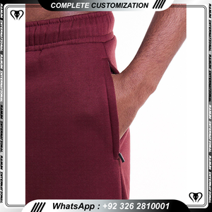 Pantalon de jogging pour hommes avec logo personnalisé pantalon de survêtement pour entraînement physique pour hommes pantalon de jogging en tissu polaire pantalon de survêtement de gymnastique - Product Image 6