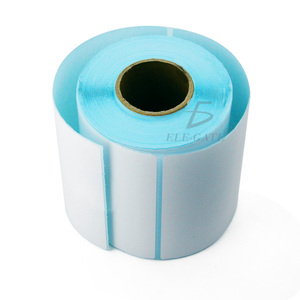 Adhesive Thermal <b>Labels</b> in Roll 350 PCS 150mmx100mm Durable <b>Waterproof</b> Oilproof Heat Sensitive for Price Tags Custom Size - Product Image 4