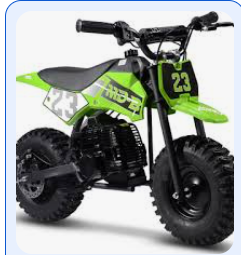 Motocicleta Todoterreno Nueva MotoTe-c Big Supermoto de 50cc y 2 Tiempos para Niños, con Arranque Eléctrico - Product Image 2