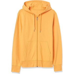 Sweat à capuche zippé pour homme en gros, avec logo personnalisé, tissu polaire, design de poche - Style hip-hop de haute qualité - Product Image 5