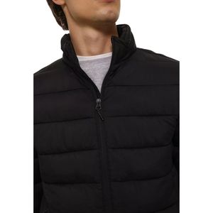 Nouvelle arrivée de veste bouffante personnalisée pour hommes, veste d'extérieur légère et imperméable, col montant, motif écossais, fermeture éclair respirante - Product Image 5