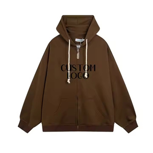 Sudaderas con Capucha de Invierno para Hombre de Alta Calidad, Sólidas, Transpirables, Diseño Personalizado y Bordado, Poliéster/Algodón, OEM, Venta al Por Mayor, Teñido Liso - Product Image 1