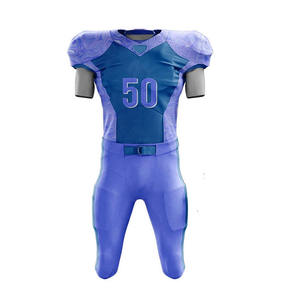 Uniforme de fútbol americano unisex, calidad duradera, transpirable, edición deportiva, de talla grande, Etiqueta Privada, talla XL, poliéster y algodón - Product Image 2