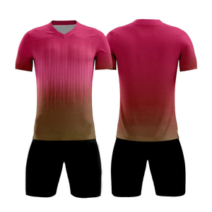 เสื้อฟุตบอลฝรั่งเศสผ้าโพลีเอสเตอร์100% พิมพ์ซับลิเมชันชุดฝึกสไตล์ล่าสุด - Product Image 4