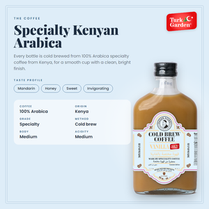 Vanilla Latte Ready to Drink Coffee 190ml Glass Bottle Arabica Cold Brew Lactose Free Milk 0g Added Sugar 12 Bottles - Product Image 3