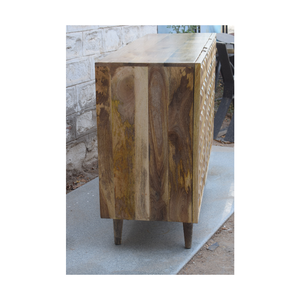 Buffet moderne en bois à 3 portes pour salle de bain, cuisine, parc, meubles polyvalents Indore - Product Image 4