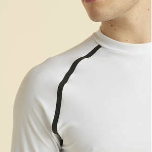 Último diseño de alta calidad para hombres Rash Guard de talla grande para hombres Rash Guard transpirable para hombres Rash Guard logotipo personalizado y diseño OEM 2025 - Product Image 5