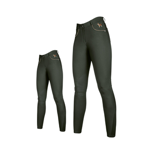 Pantalon d'équitation pour femme Sleek Fit Genou Patch Grip Vêtements équestres Fabrication sur mesure Vente en gros Culotte en vrac - Product Image 4