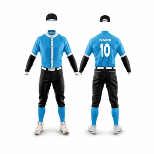 Uniforme de baseball unisexe personnalisé de qualité unique, impression par sublimation, nouvelle arrivée, dernier design, uniformes de baseball - Product Image 1