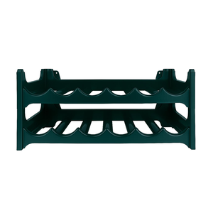 Porta Vino de Plástico Elegante y Avanzado Moldica - Forma Rectangular - Azul Verde - Capacidad de 4.5 L - Doble Pared - Ligero y Portátil - Product Image 1