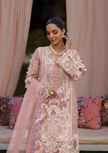 2025 Hit Style Luxury Pakistani Designer Floral Summer Ready Wear Lawn Dress para mujeres Party Style Lace Button Made USA - Product Image 2
