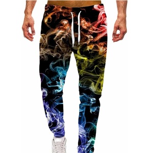 Pantalones de chándal de sublimación de calzado transpirable informal de Color sólido nuevo para hombres y mujeres personalizados - Product Image 4