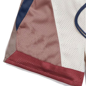 Pantalones cortos de malla de talla grande personalizados de verano para hombre, pantalones cortos informales transpirables de buena calidad para hombre, pantalones cortos de verano para correr, pantalones cortos de malla para Fitness - Product Image 6