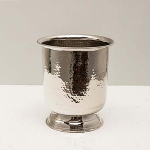 ถังแช่เครื่องดื่มทำจากโลหะทำจากสเตนเลสสตีลหรูหราถังเบียร์น้ำแข็งสีเงินพร้อมที่ต่ง - Product Image 3