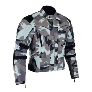 แจ็กเก็ตผ้า Cordura สำหรับแข่งรถทุกเพศโลโก้ตามสั่งกันลมระบายอากาศได้ดีสำหรับรถแข่ง - Product Image 3