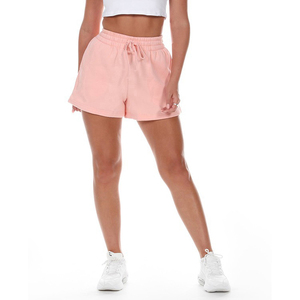 Pantalones cortos deportivos de cintura media informales para mujer baratos al por mayor pantalones cortos para correr en el gimnasio para mujer - Product Image 5