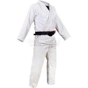 Conjuntos de uniformes BJJ GI resistentes de diseño personalizado más vendidos, último estilo, secado rápido, transpirable, peso ligero, poliéster/algodón - Product Image 2