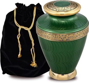 Urnas Funerarias de Metal Natural Originales, Urnas Conmemorativas para Cenizas Humanas de Adultos con Acabado de Alta Calidad, Urnas de Cremación a Precio Económico - Product Image 6