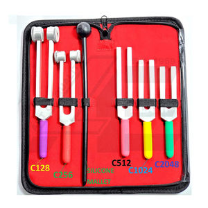 ชุดส้อมเสียงวินิจฉัยระดับมืออาชีพ 6 ชิ้น ทำจากสแตนเลส พร้อมค้อนซิลิโคนกันลื่นแบบมีสีระบุ รุ่น 2026 ขายดี - Product Image 6