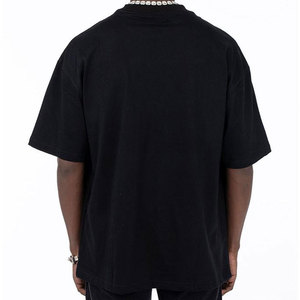 Camiseta de Hombre de la Mejor Calidad, Nueva Tendencia, Ajuste Cómodo, 100% Algodón, Transpirable, Estilo Urbano, Manga Corta - Product Image 2