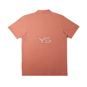 Golf respirant pour hommes pour polo Style jersey décontracté avec motif solide d'impression bouffante brodée - Product Image 2