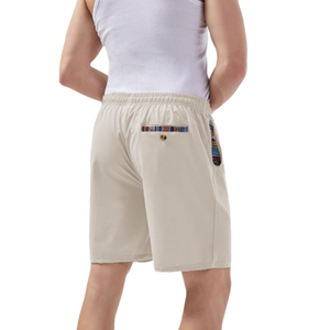 Novedad de verano para hombre, pantalones cortos de playa de Color sólido, natación, vacaciones, secado rápido, moda, deportes informales, transpirables, poliéster 100% alto - Product Image 3