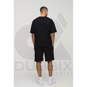 Conjunto de chándal corto y entrenamiento de gimnasio activo para hombre para correr y deportes al por mayor - Product Image 2