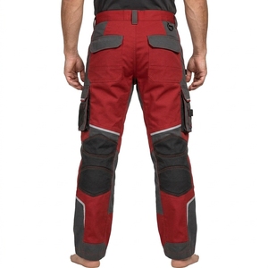 Pantalon de sécurité pour homme de qualité supérieure, thermique, ignifuge, haute visibilité, réfléchissant, vêtements de travail durables, poches utilitaires - Product Image 2