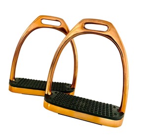Étriers d'équitation en plastique d'entraînement légers et réglables poignée de sécurité approvisionnement OEM d'usine équestre - Product Image 1