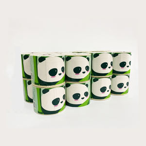 100% rouleau de papier hygiénique personnalisé en vrac souple écologique jetable 2 plis 3 plis papier hygiénique doux - Product Image 4