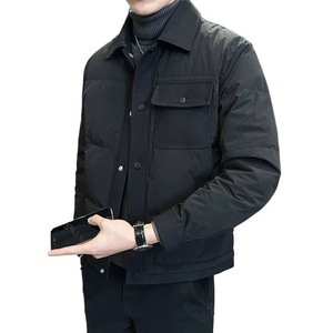 Nouvelle arrivée : veste matelassée personnalisée à col montant, coupe slim, brillante, matelassage frontal, unisexe, chaude, respirante, séchage rapide, légère - Product Image 6