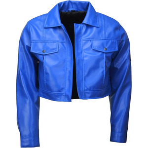 <b>Men's</b> <b>Long</b> Sleeve Polyester/Cotton Varsity <b>Jacket</b> Stand Breathable Quick Dry Durable Finish Classic Stylish Design for Comfort - Product Image 4